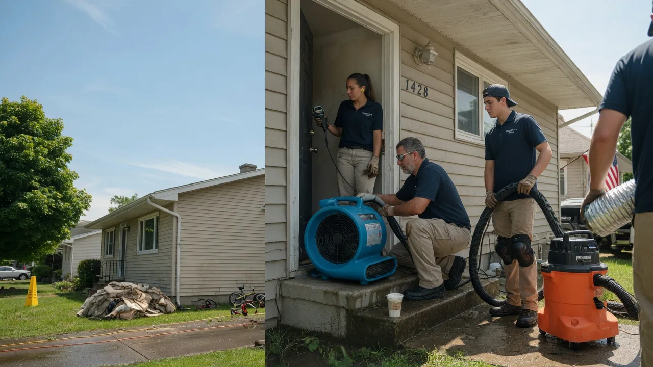 Water Damage Restoration in Baylis, IL near me